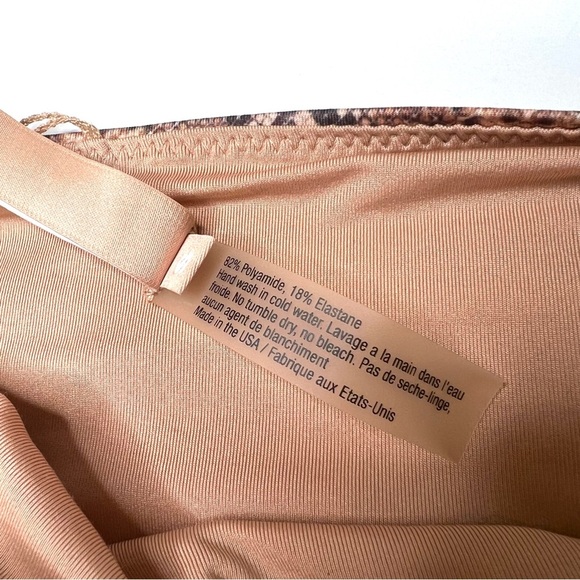 Cali Dreaming Bikini Bottoms Snake Print Size Small - Picture 4 of 7